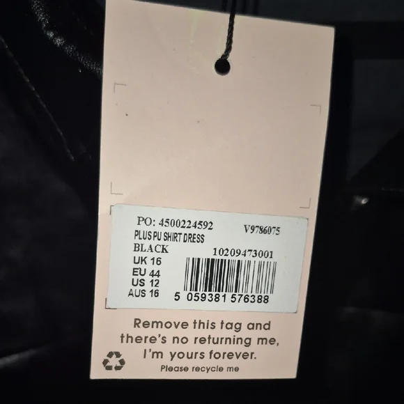 Missguided Black Long Sleeve Dress - Picture 7 of 7